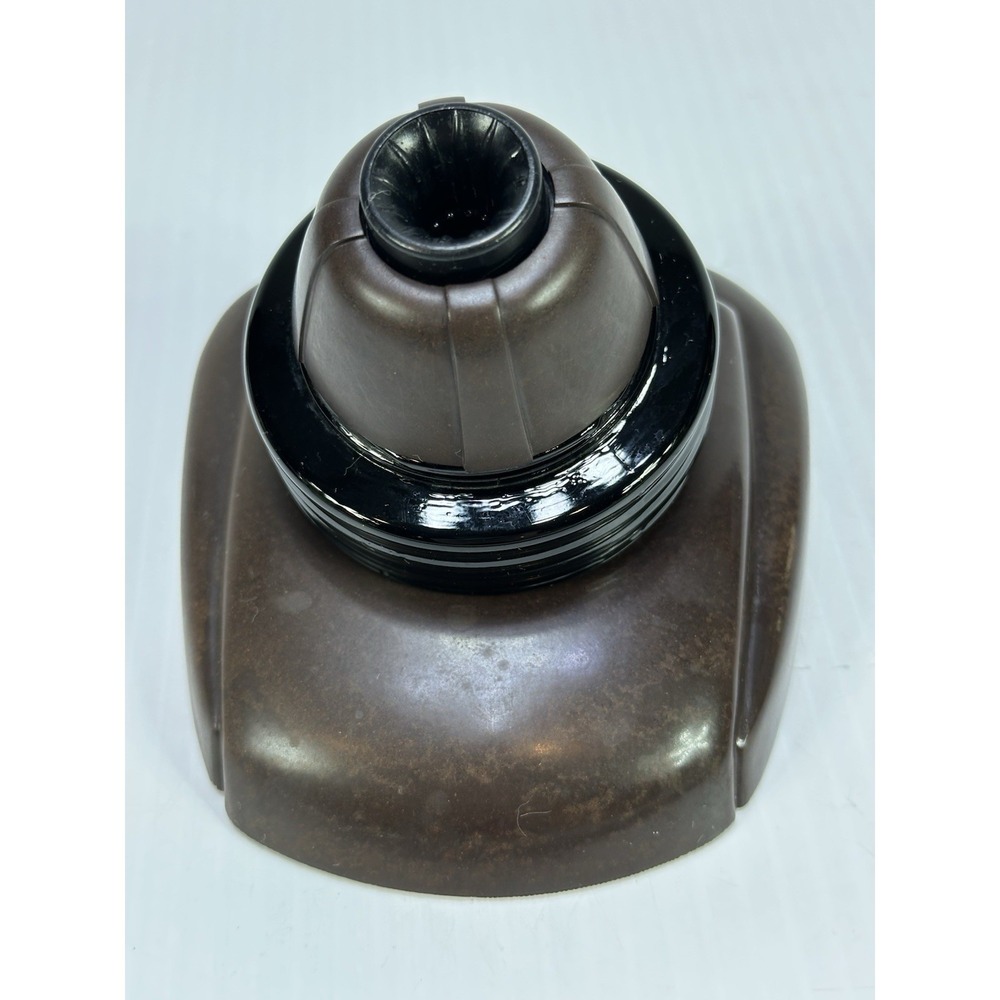 Vintage Zephyr American Corp Swivodex‎ Inkwell Art Deco Brown Bakelite